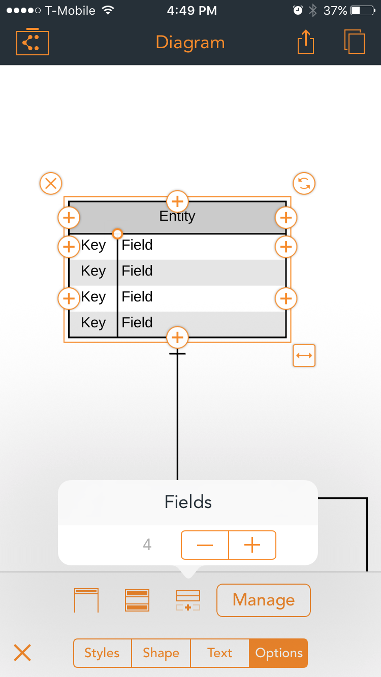 advanced shape options