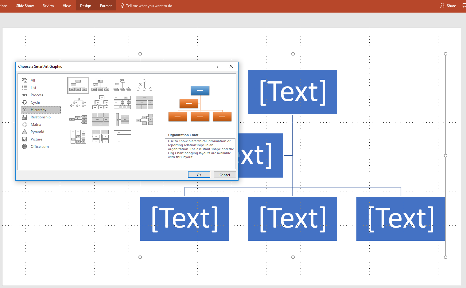 powerpoint org chart