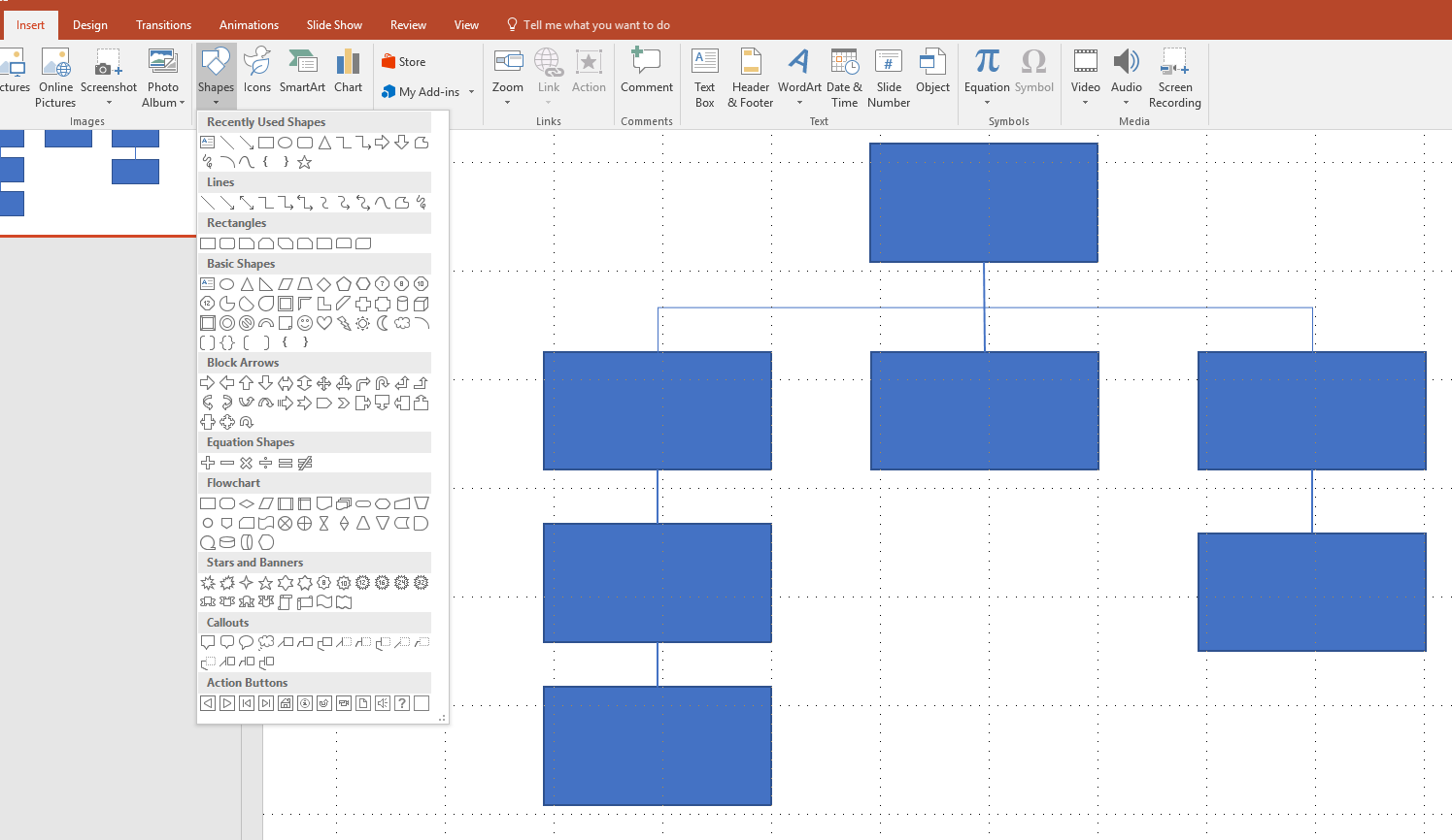 powerpoint org chart