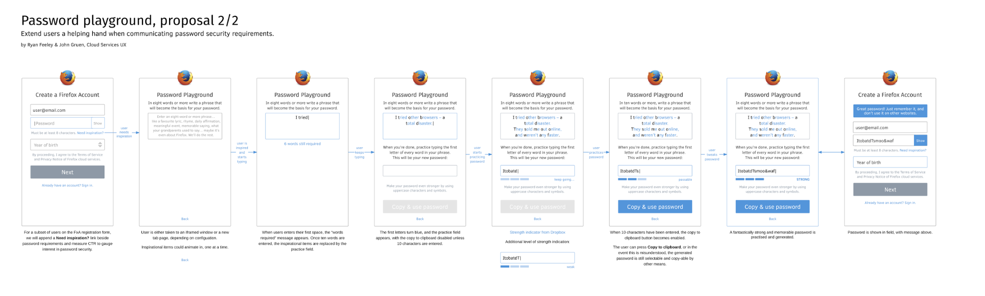 Mozilla Firefox mockup design example