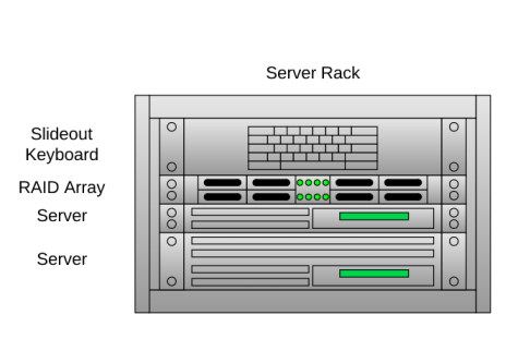 server rack excel template