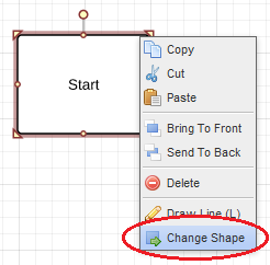 lucidchart quick shape replacement feature