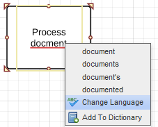 lucidchart spell check