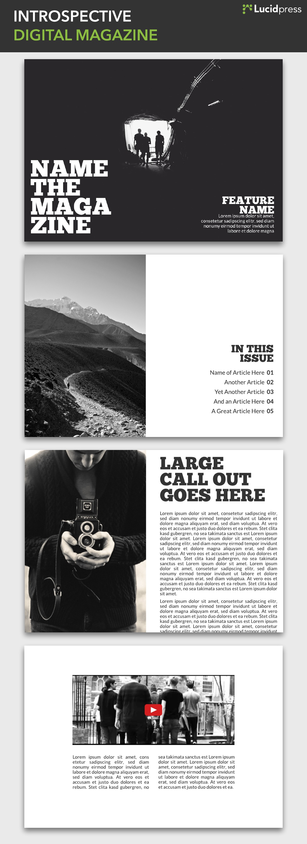 Goede 14 Magazine Layout Design Ideas for Your Inspiration SE-94