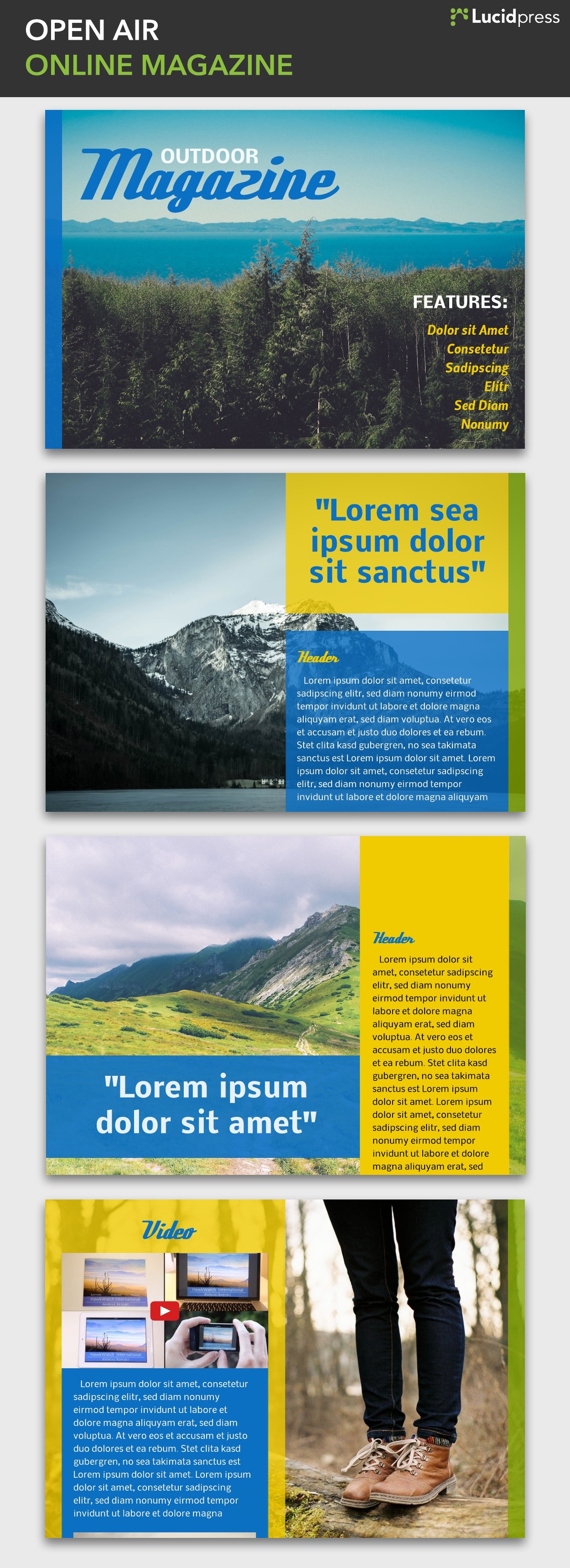 Open Air Online Magazine Inspiration