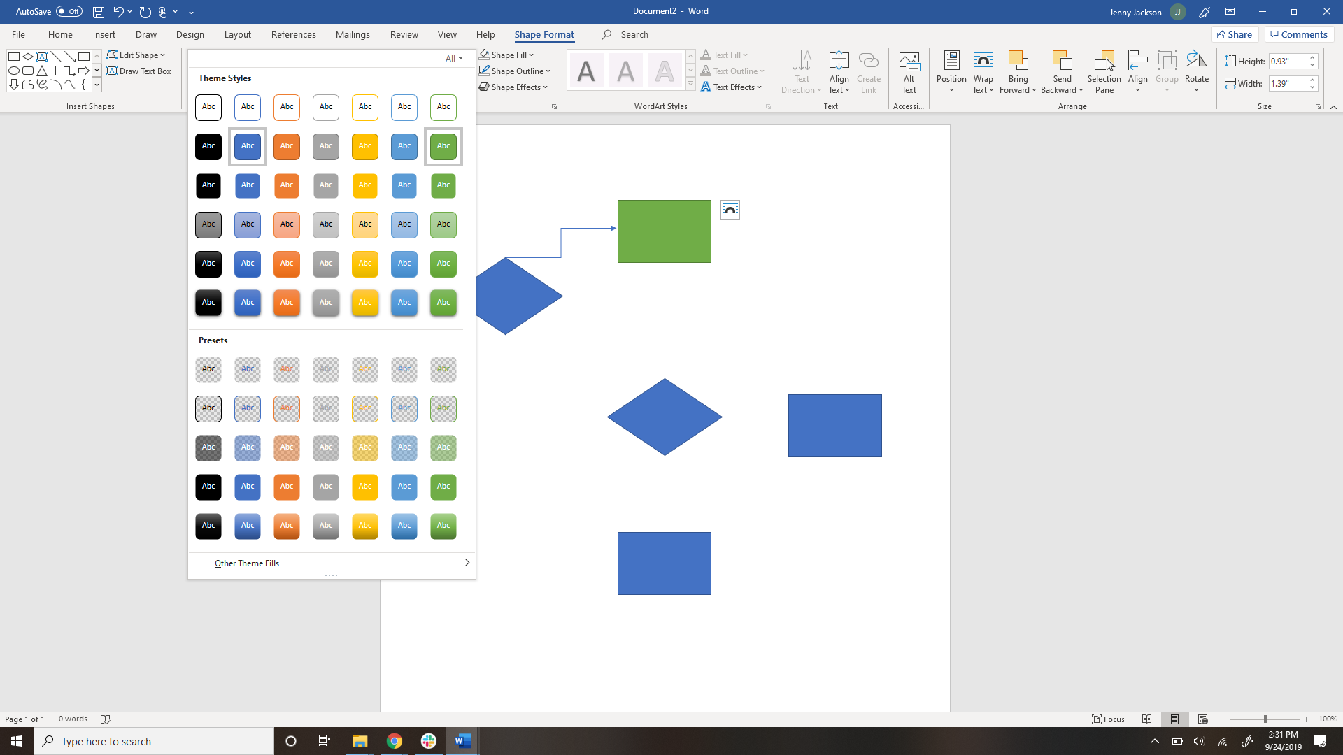 flow chart templates microsoft word