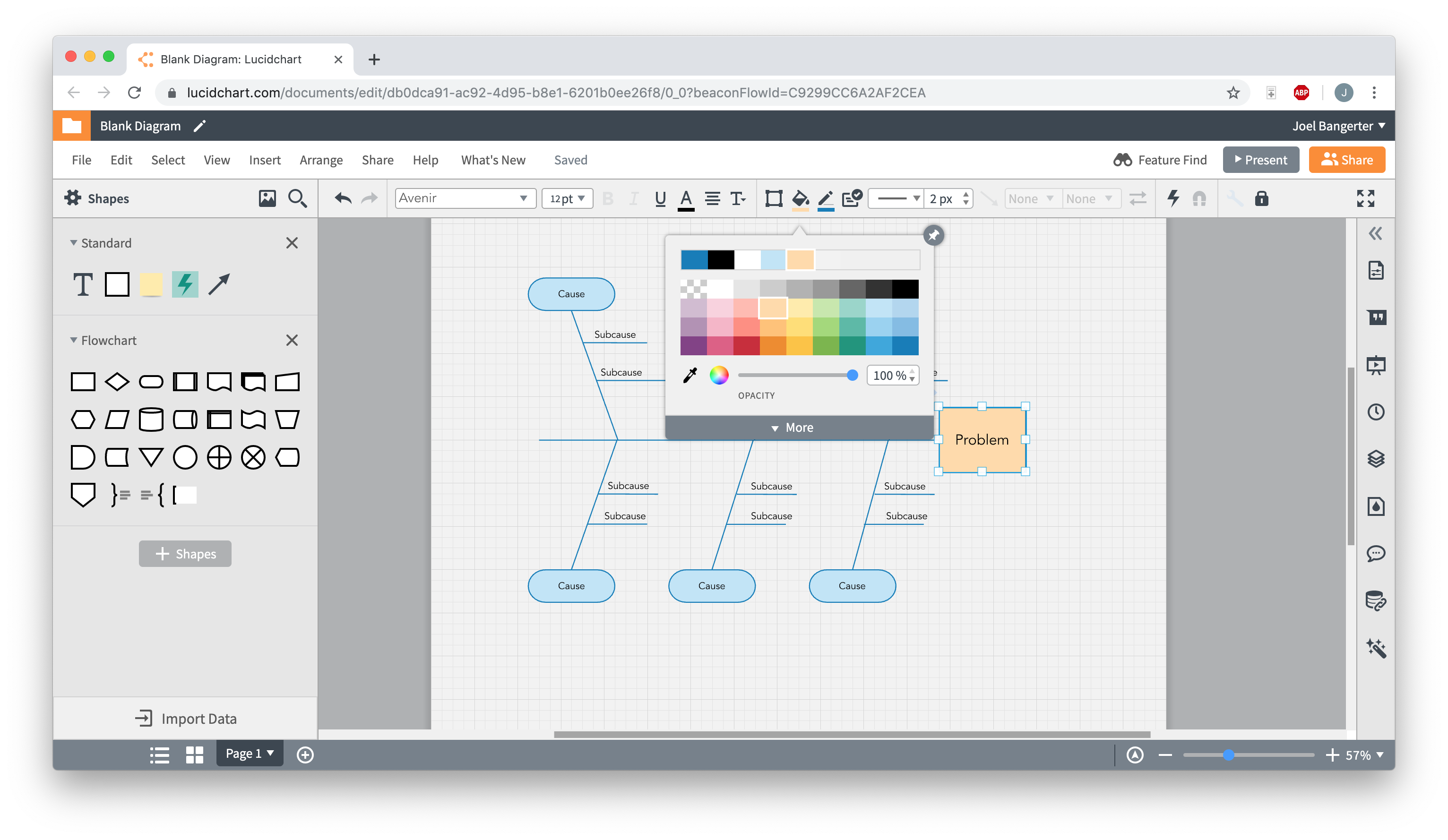 fishbone diagram problem solving ppt