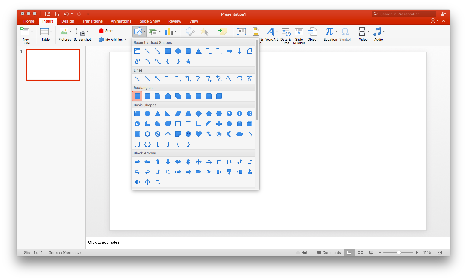 how to insert template in powerpoint