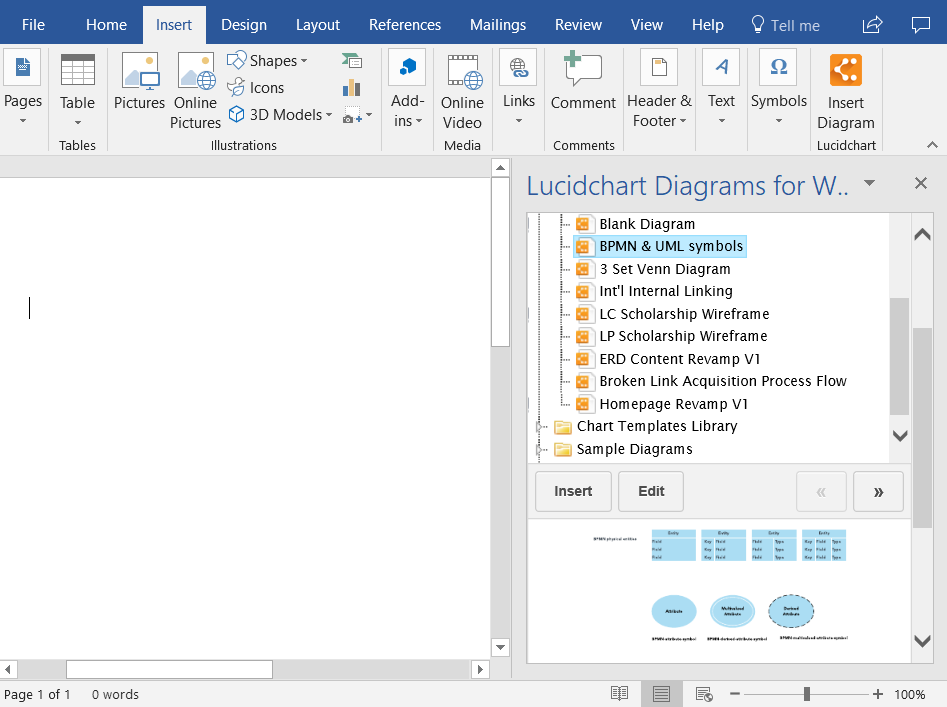 swot-analyse in microsoft word