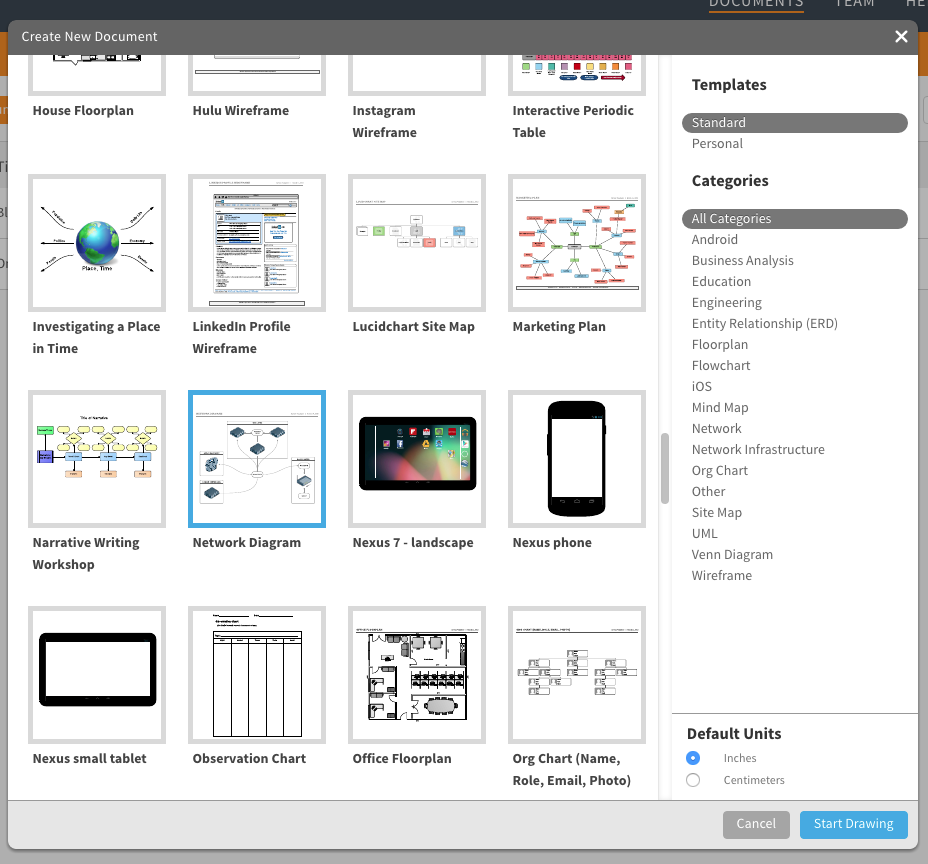 Make a Network Diagram for Free with Lucidchart