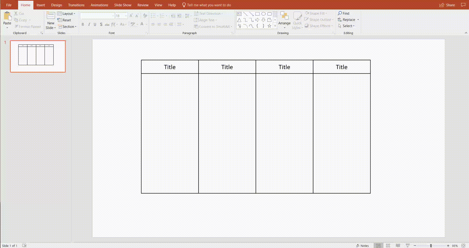 Make swimlane diagrams in PowerPoint