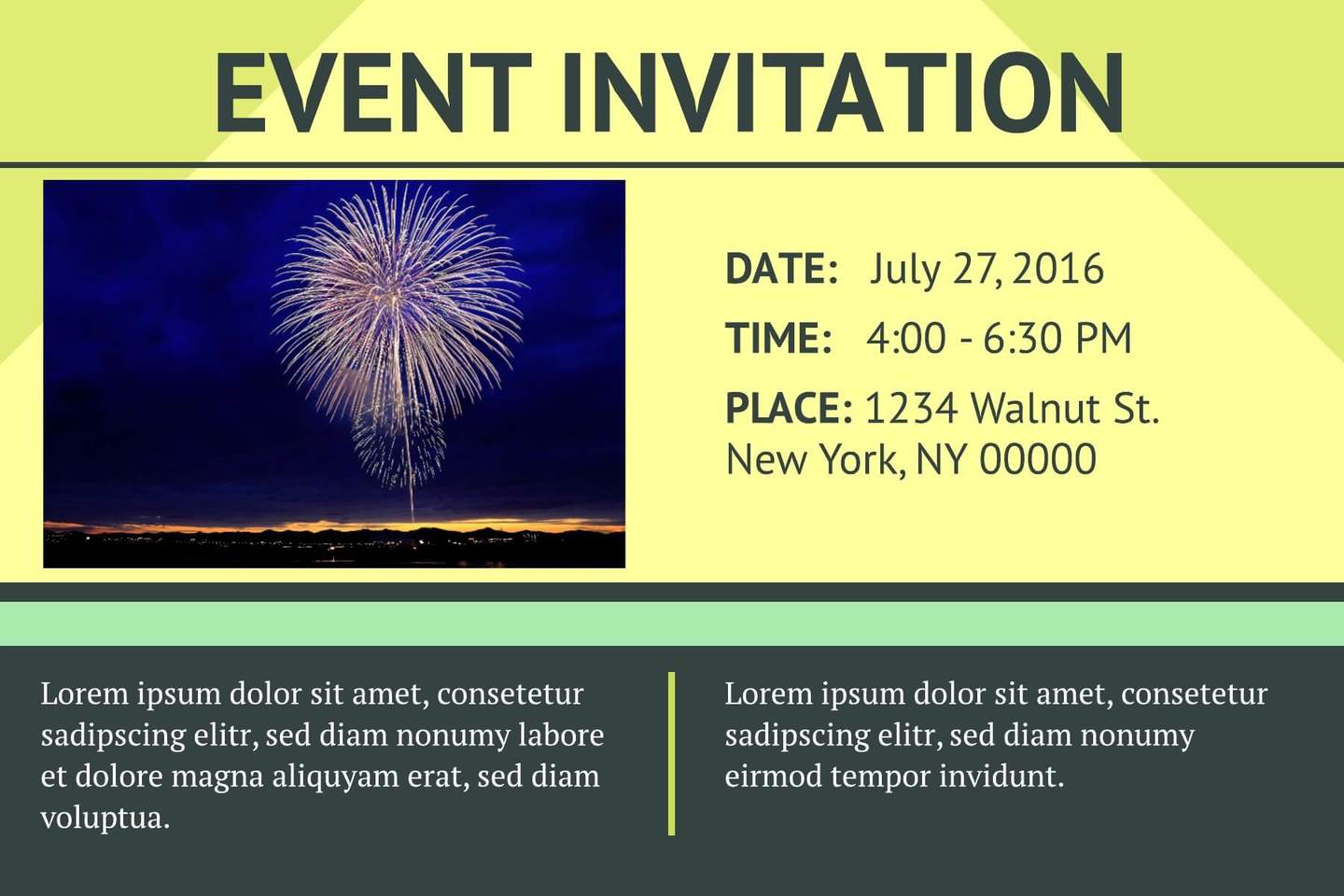 800 16 Free Invitation Card Templates Examples Lucidpress