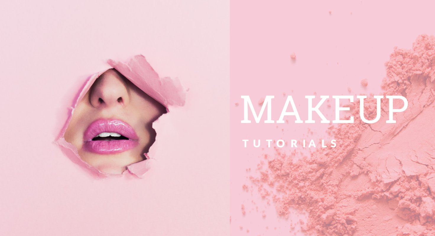 Makeup YouTube <br> banner template