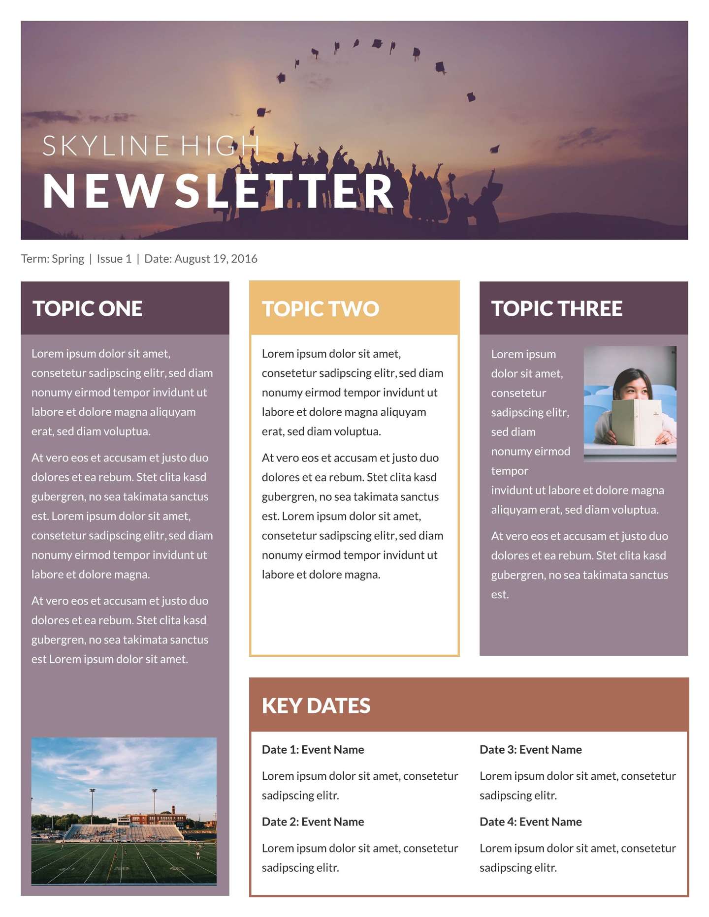 Free Newsletter Templates & Examples [10+ Free Templates]