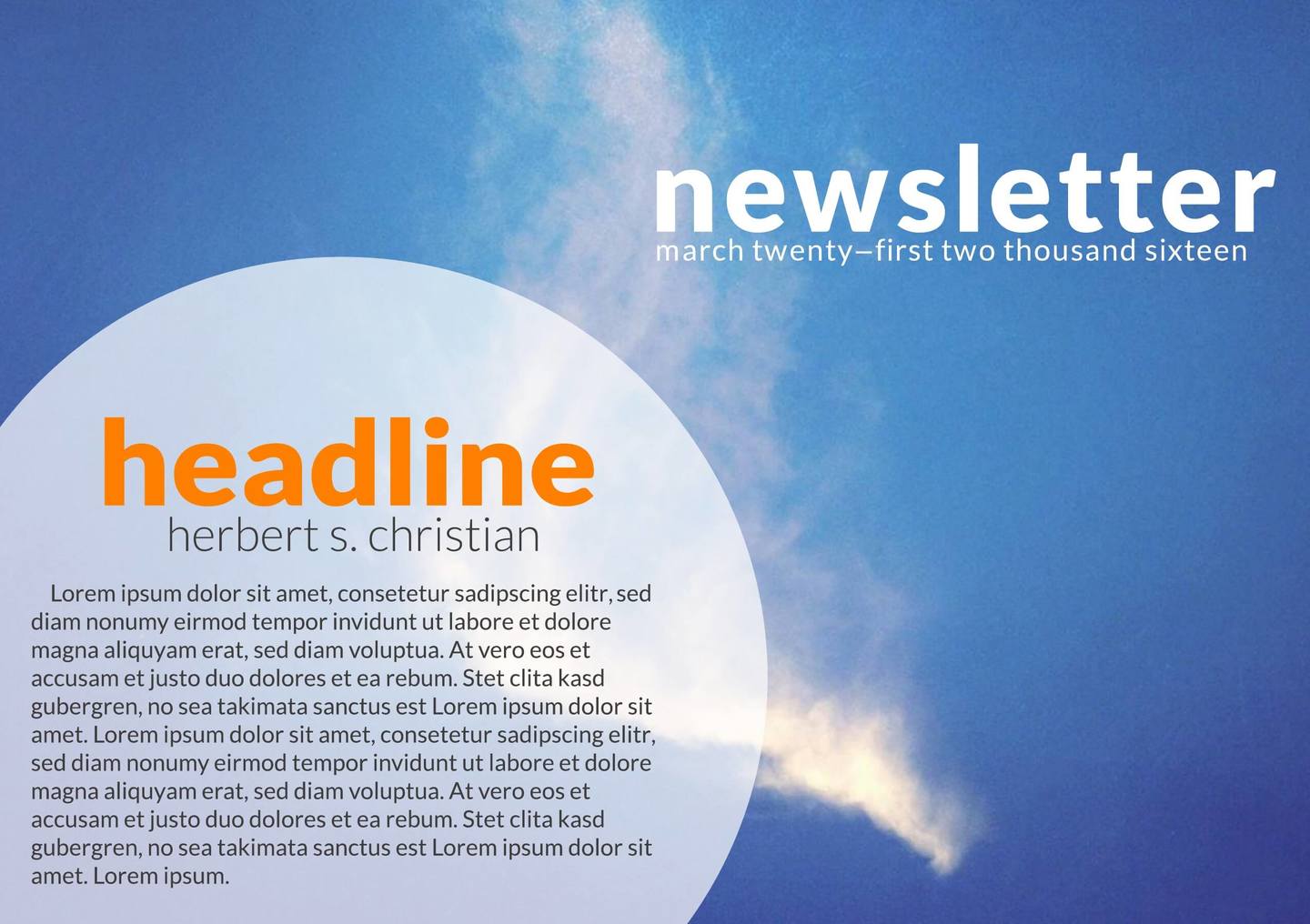free printable newsletter templates free printable newsletter