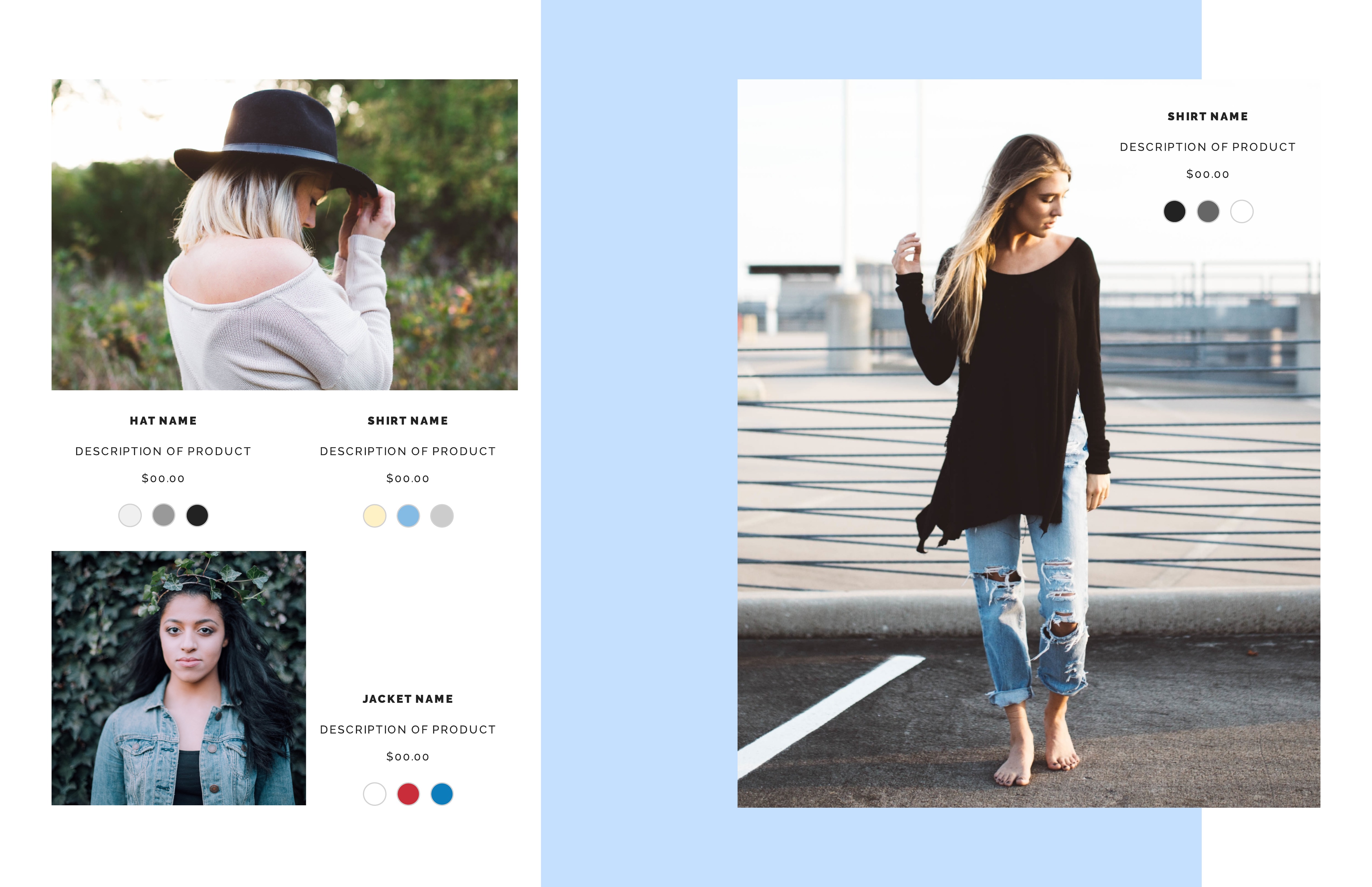 Boutique Catalog Template